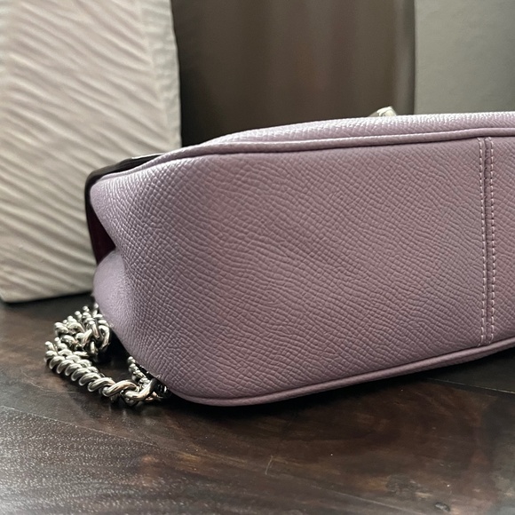 COACH Mini Cassidy Crossbody Shoulder Bag F77974 Purple Lavender - Picture 9 of 16